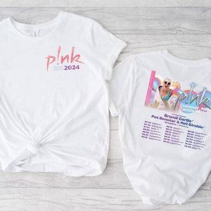 Pink concert shirt, Personalised Summer Carnival 2024 Tour shirt, Concert Summer